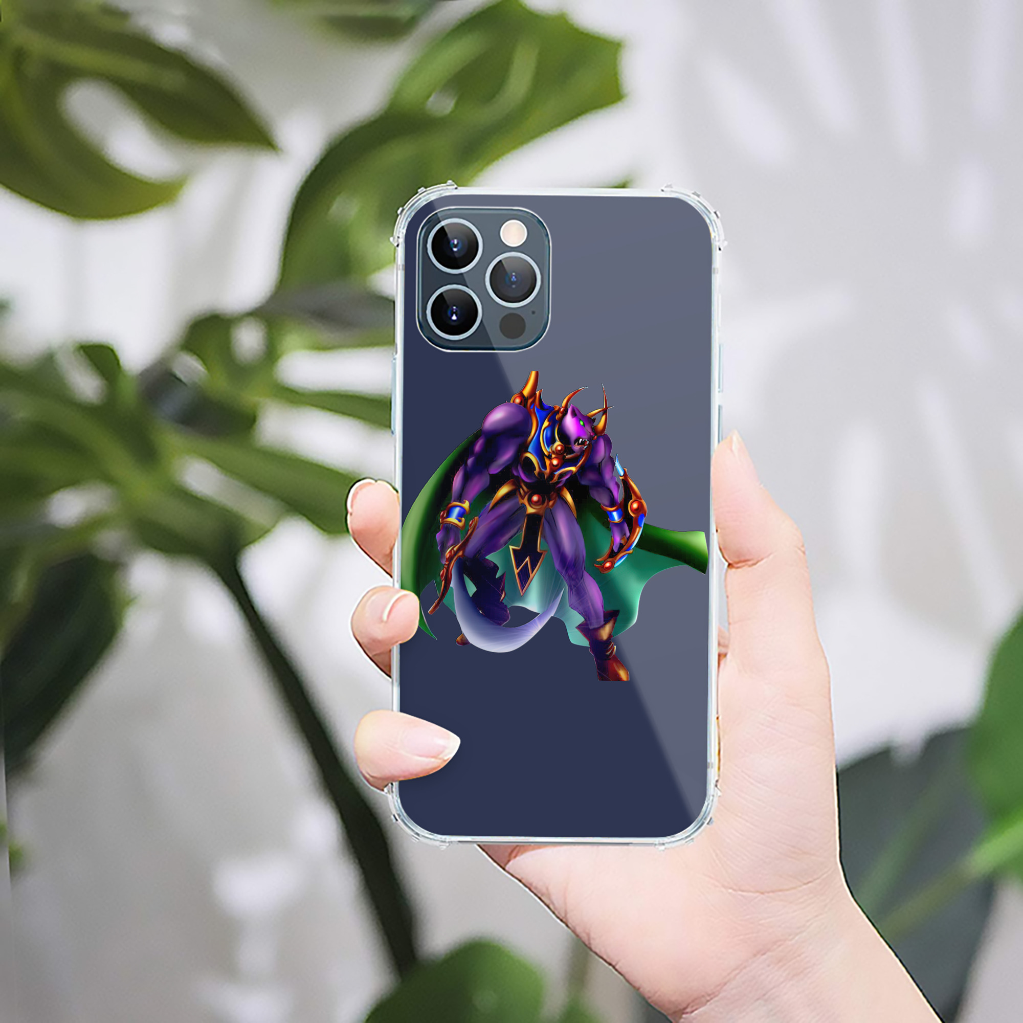 （画像用） 遊☆戯☆王 Yu-Gi-Oh! 【iPhone 12シリーズ対応】透明スマホケース（クリアソフトケース）